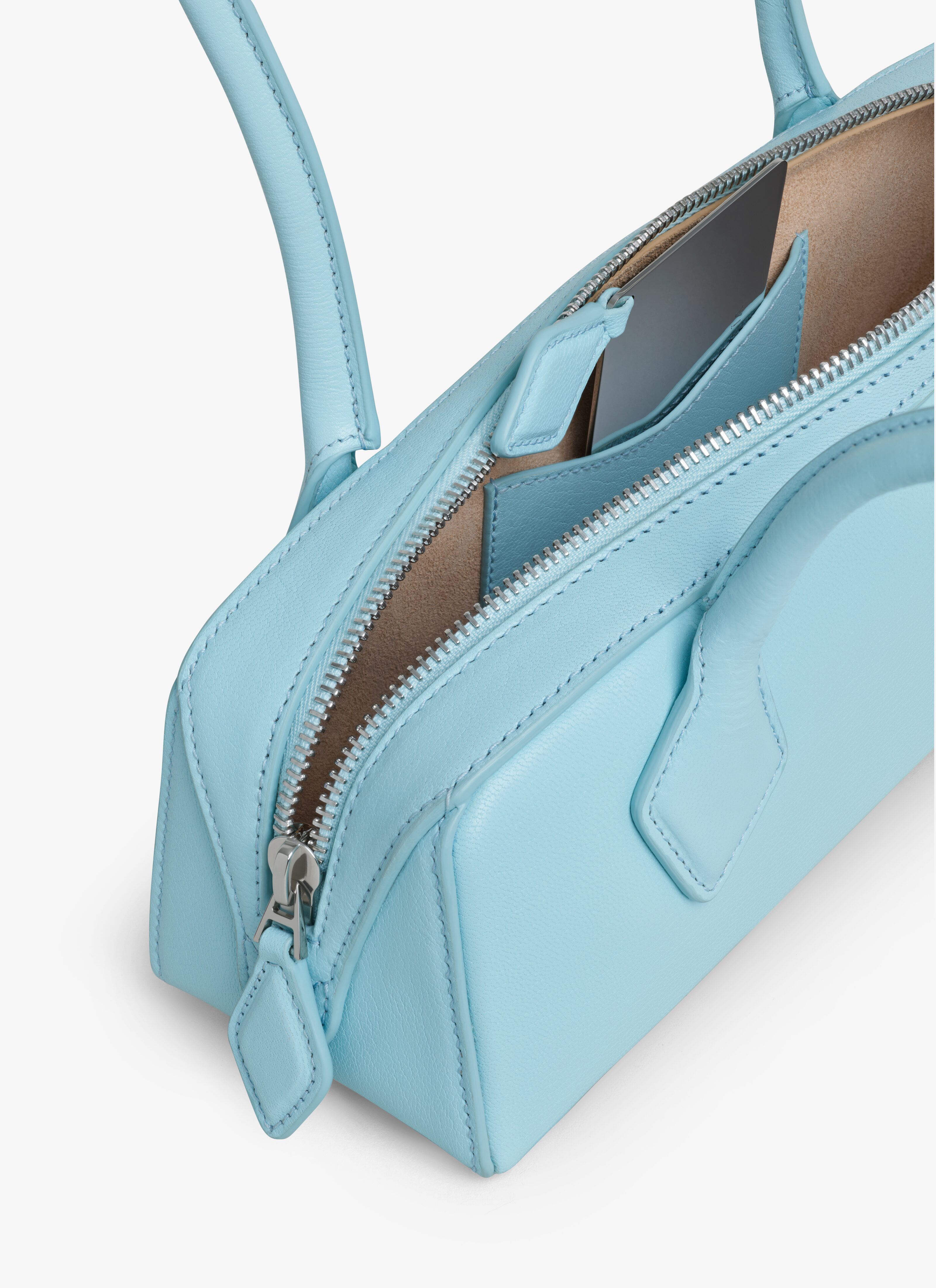LE TECKEL SMALL BAG IN CALFSKIN LE TECKEL SMALL BAG IN CALFSKIN - maison-alaia.com